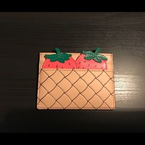 Kate Spade Picnic Perfect Strawberry Card Holder